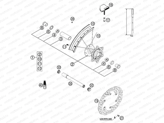 FRONT WHEEL