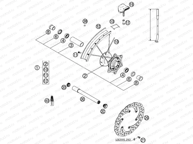 FRONT WHEEL