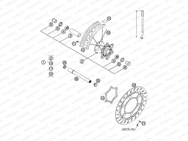 FRONT WHEEL