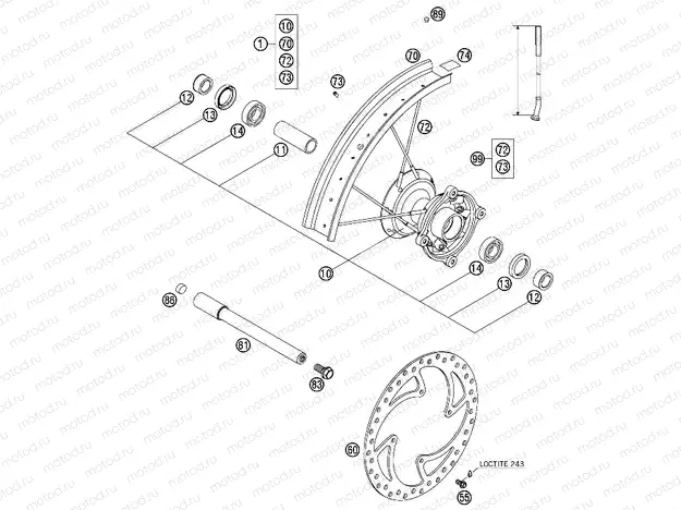 FRONT WHEEL