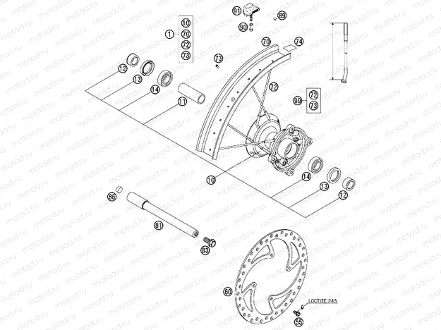 FRONT WHEEL