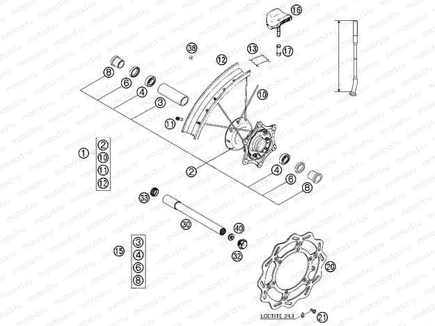 FRONT WHEEL
