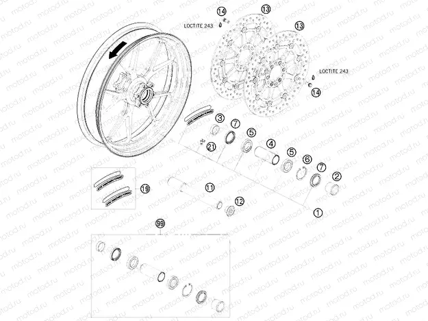 FRONT WHEEL