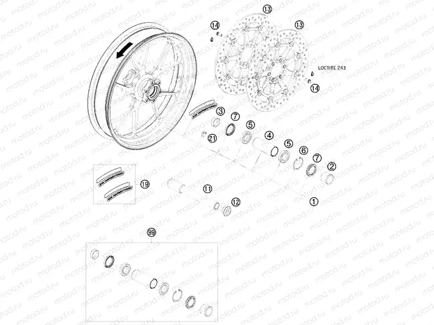 FRONT WHEEL