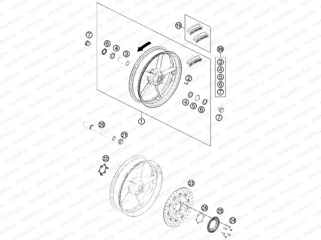 FRONT WHEEL