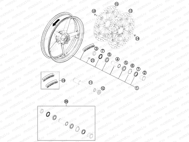 FRONT WHEEL