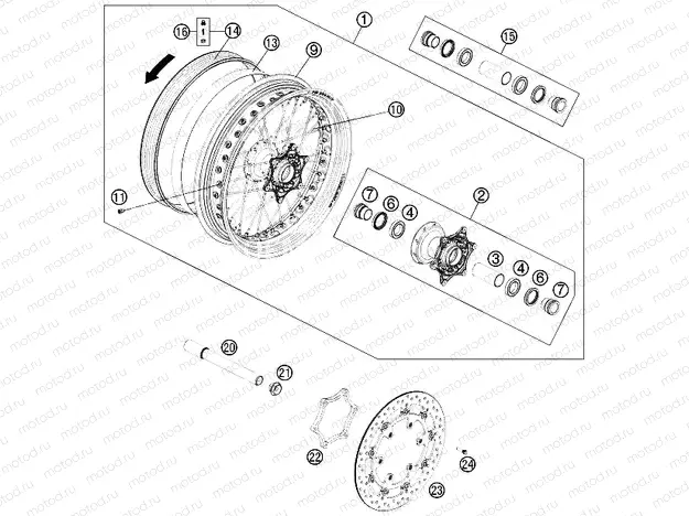 FRONT WHEEL