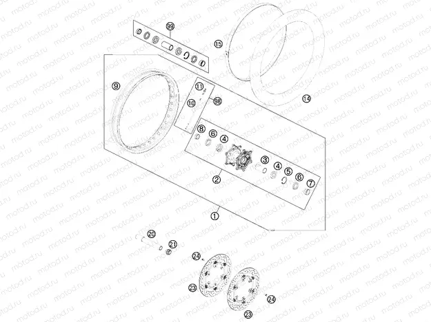 FRONT WHEEL