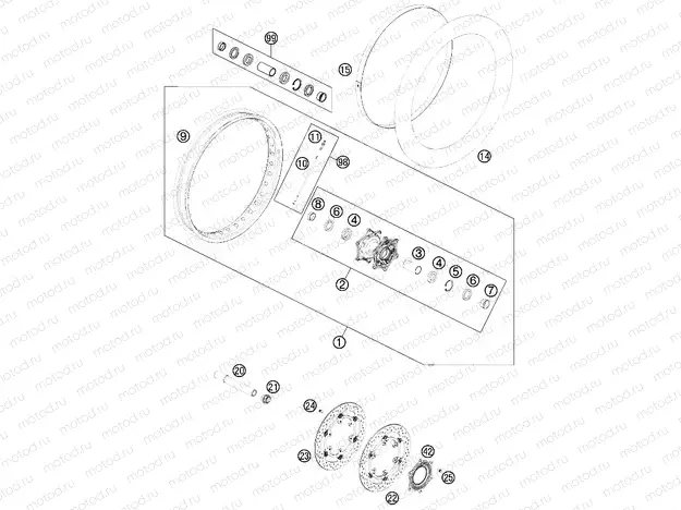 FRONT WHEEL