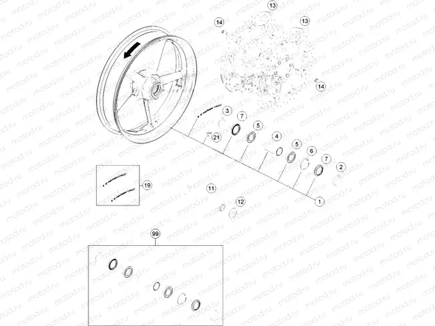 FRONT WHEEL