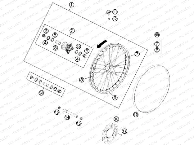 FRONT WHEEL
