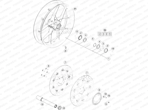 FRONT WHEEL