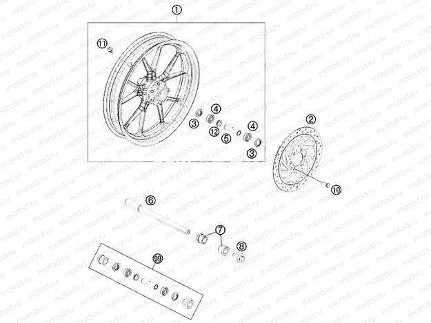 FRONT WHEEL