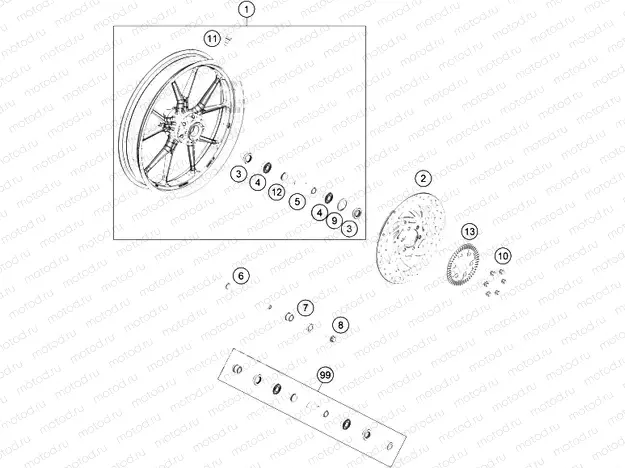 FRONT WHEEL