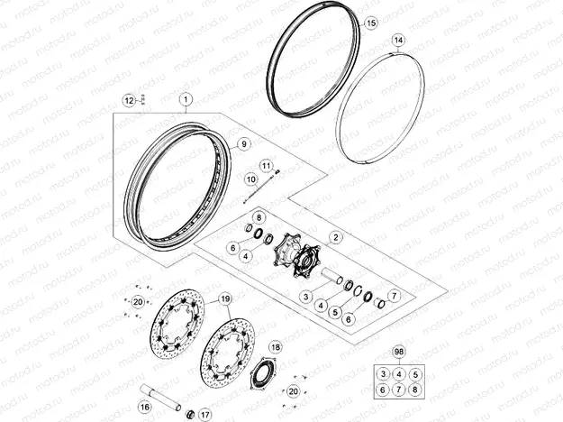 FRONT WHEEL