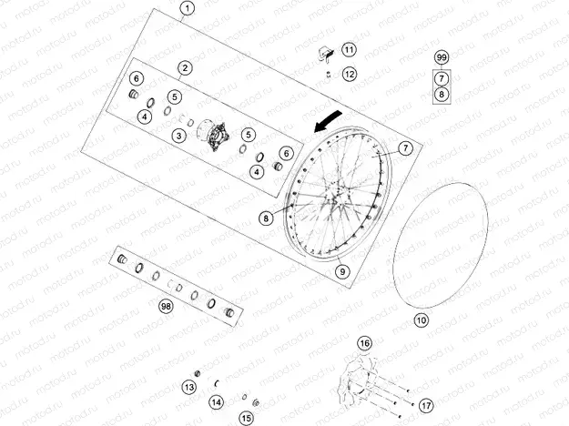 FRONT WHEEL