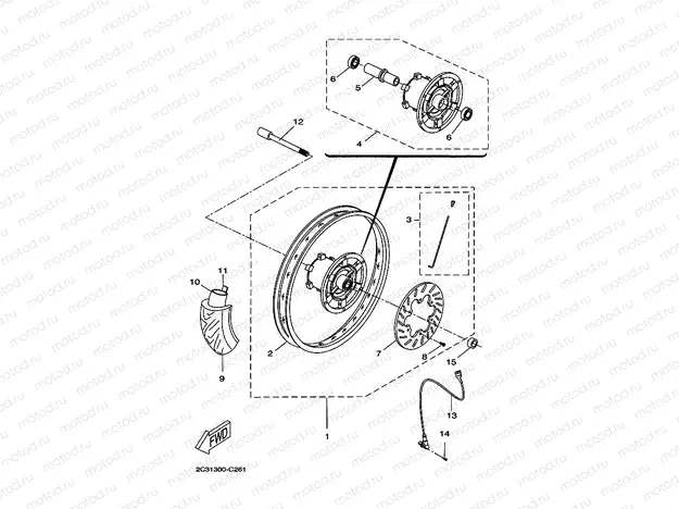 FRONT WHEEL 2