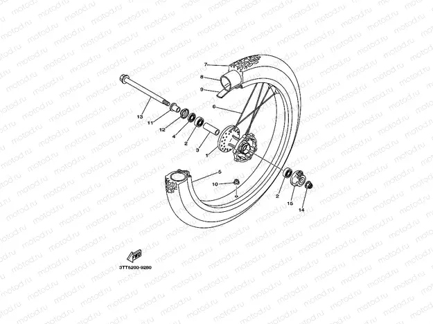 FRONT WHEEL 2