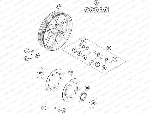 FRONT WHEEL
