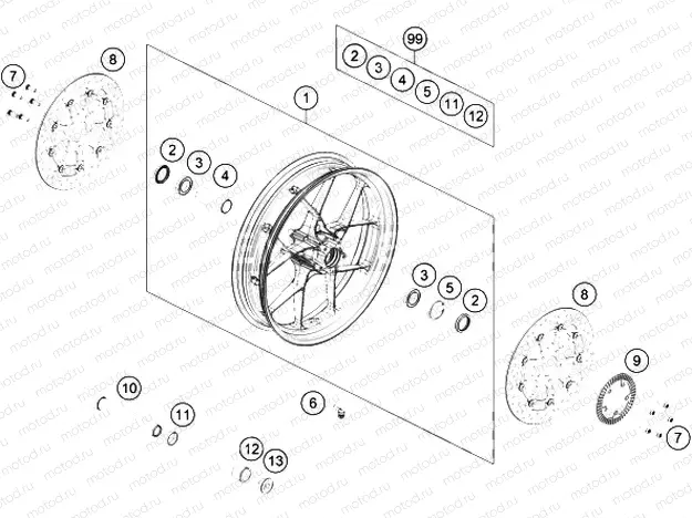 FRONT WHEEL