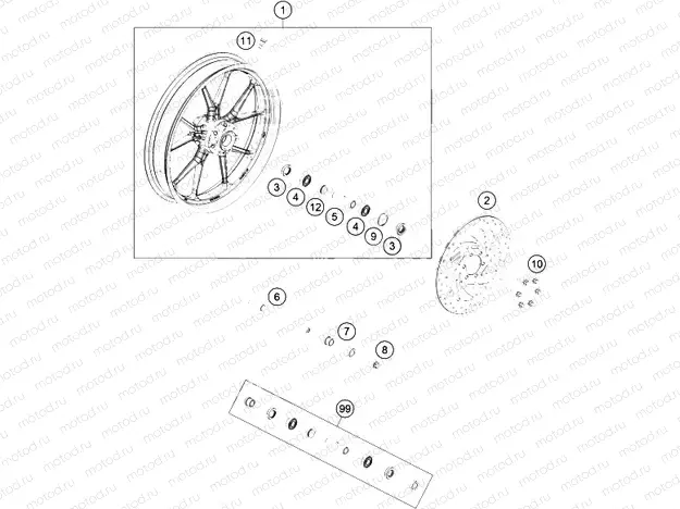 FRONT WHEEL