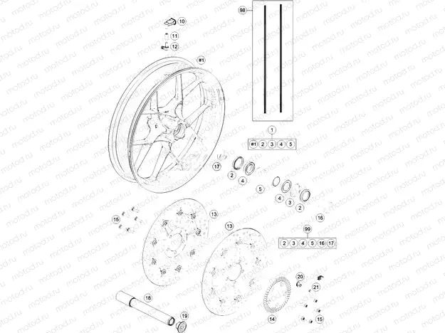 FRONT WHEEL