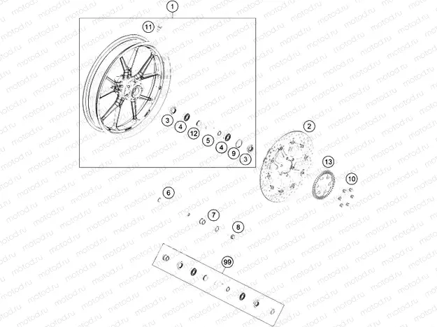 FRONT WHEEL