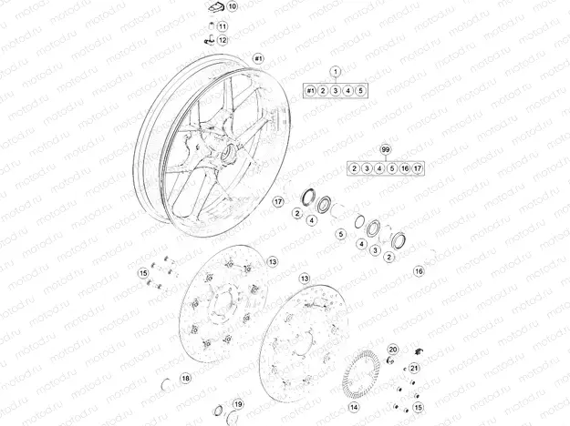 FRONT WHEEL