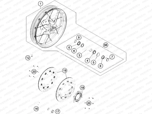 FRONT WHEEL
