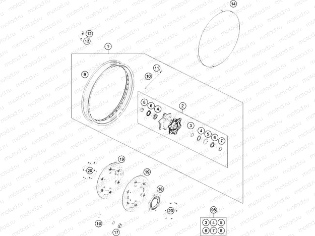 FRONT WHEEL