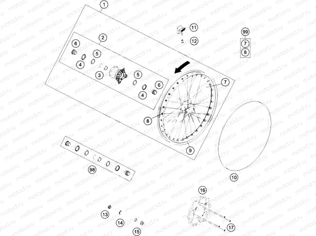 FRONT WHEEL