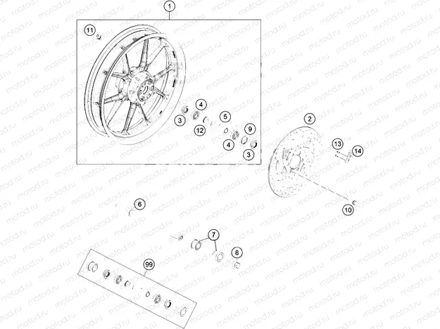 FRONT WHEEL