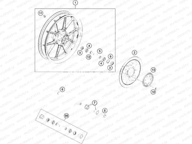 FRONT WHEEL