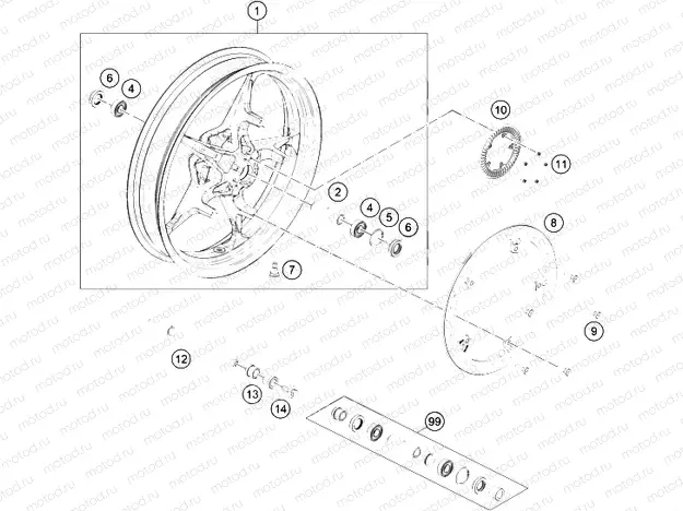 FRONT WHEEL