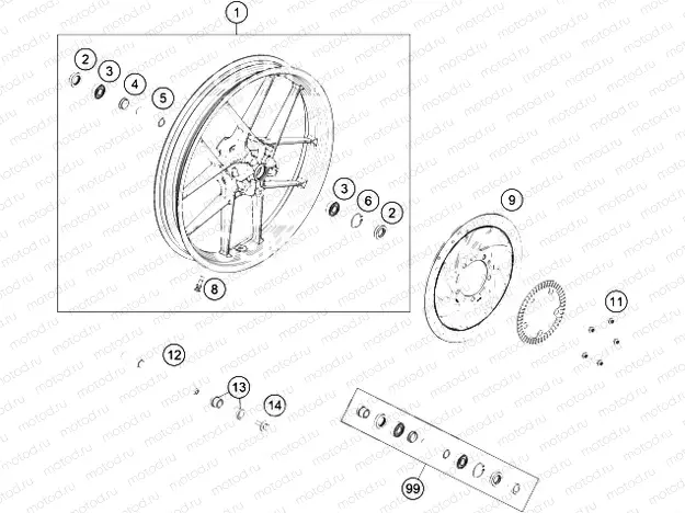 FRONT WHEEL
