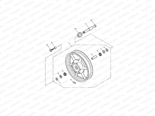 Front Wheel 281466-F2