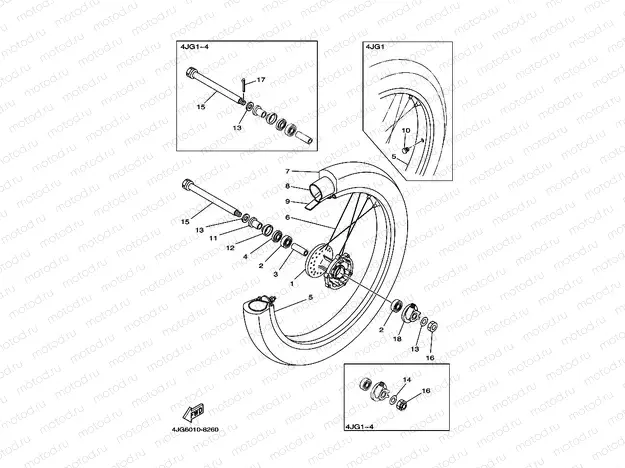 Front wheel