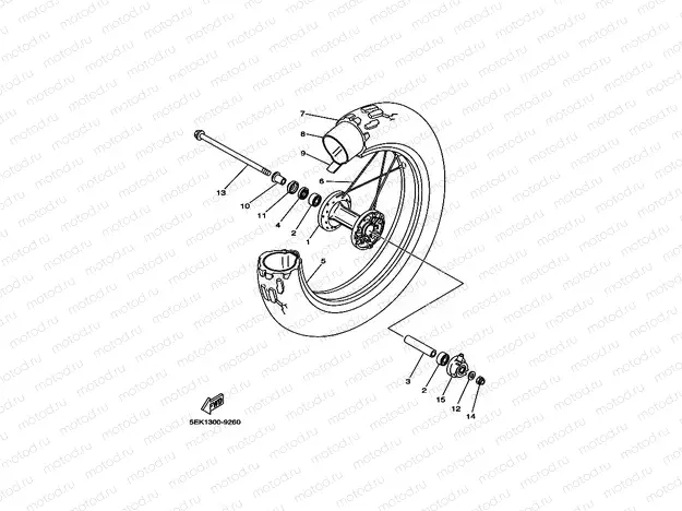 FRONT WHEEL