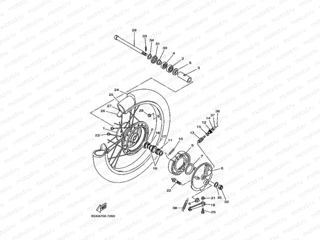 FRONT WHEEL