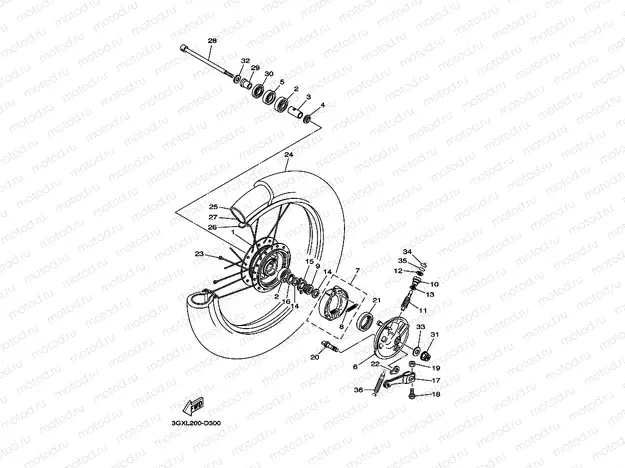 FRONT WHEEL