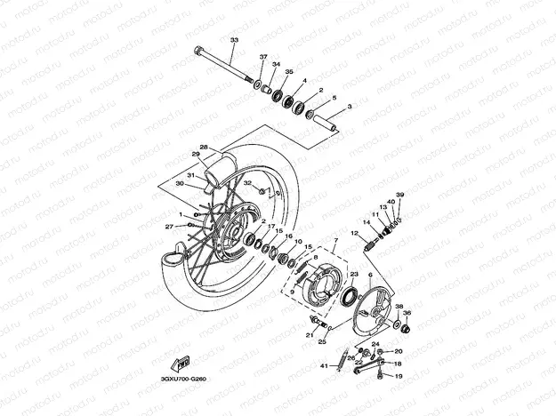 FRONT WHEEL