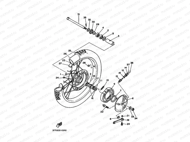 FRONT WHEEL