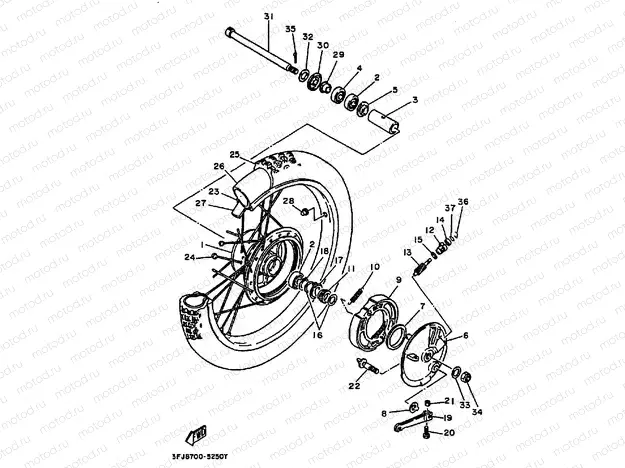 FRONT WHEEL