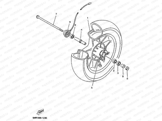 FRONT WHEEL