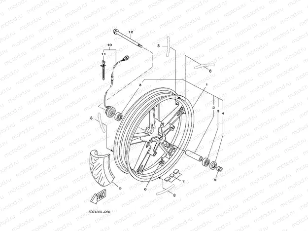 FRONT WHEEL
