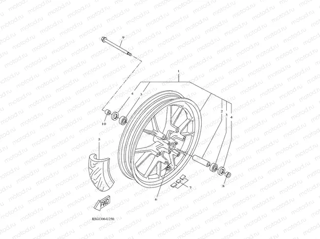 FRONT WHEEL