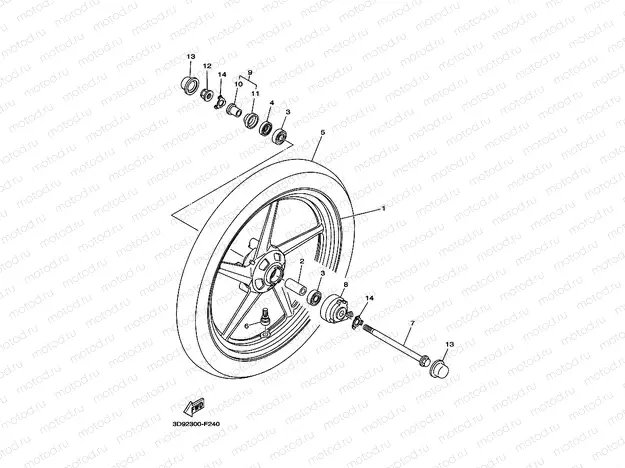 FRONT WHEEL