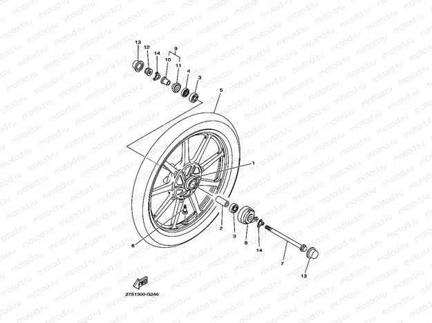 FRONT WHEEL