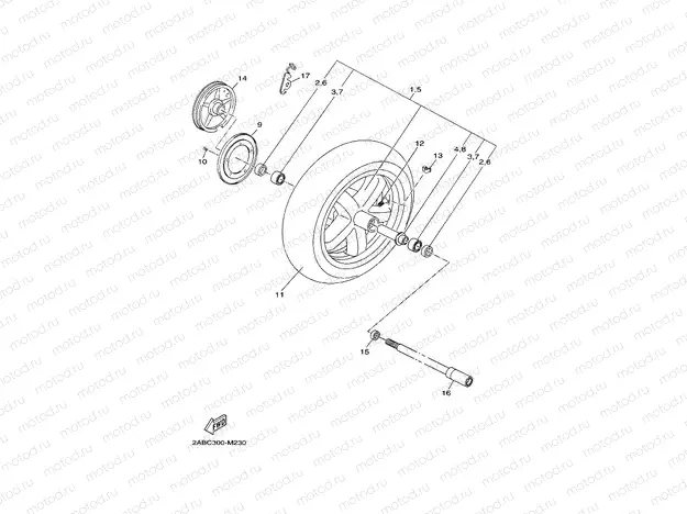 FRONT WHEEL