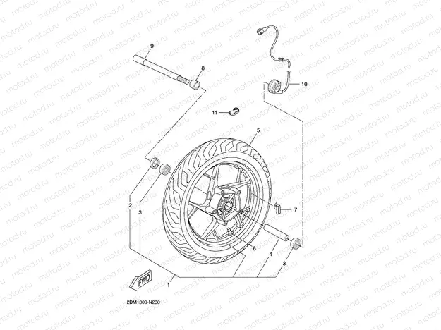 FRONT WHEEL